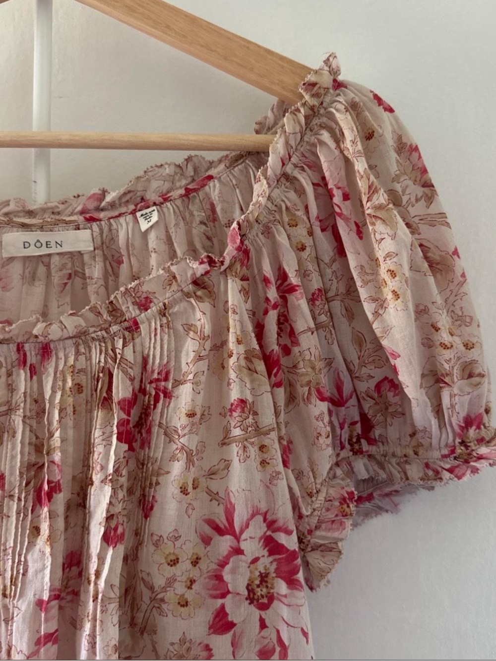 Doen Federica Blouse in Fleurs de Provence - Picture 2 of 8